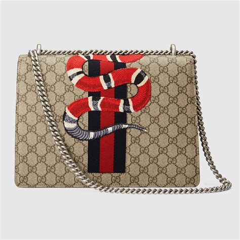 gucci snake satchel red bag|gucci dionysus embroidered shoulder bag.